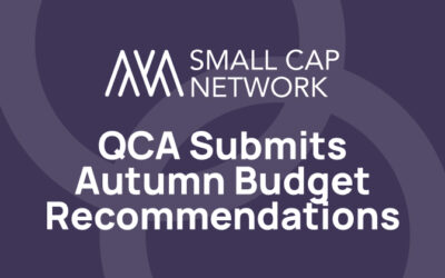 QCA Submits Autumn Budget Recommendations