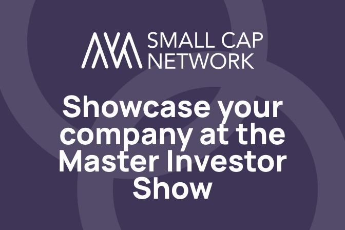 Showcase your company at the Master Investor Show